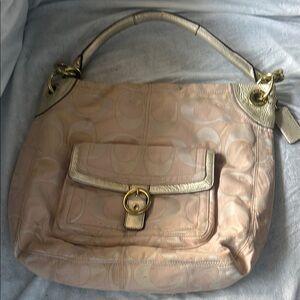Coach Tan Shoulder Bag